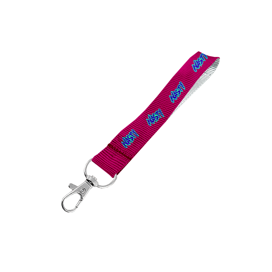 Petersham Wrist Phone Strap S/Sided Print with Snap Hook 20 x 340mm